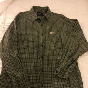 🎉🎉🎉🎉Nautical plaid button down men's shirt